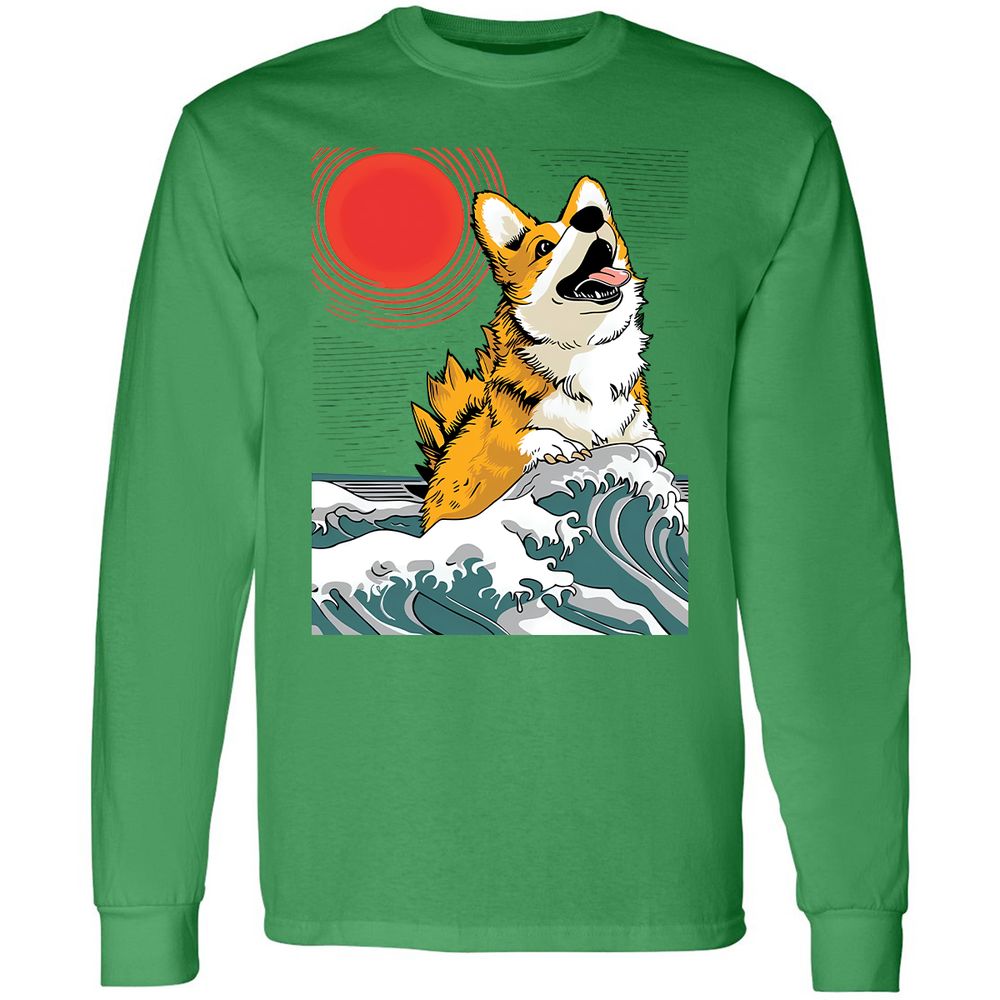 Long Sleeve T-Shirt - TDKS28ZN - Irish Green - 10