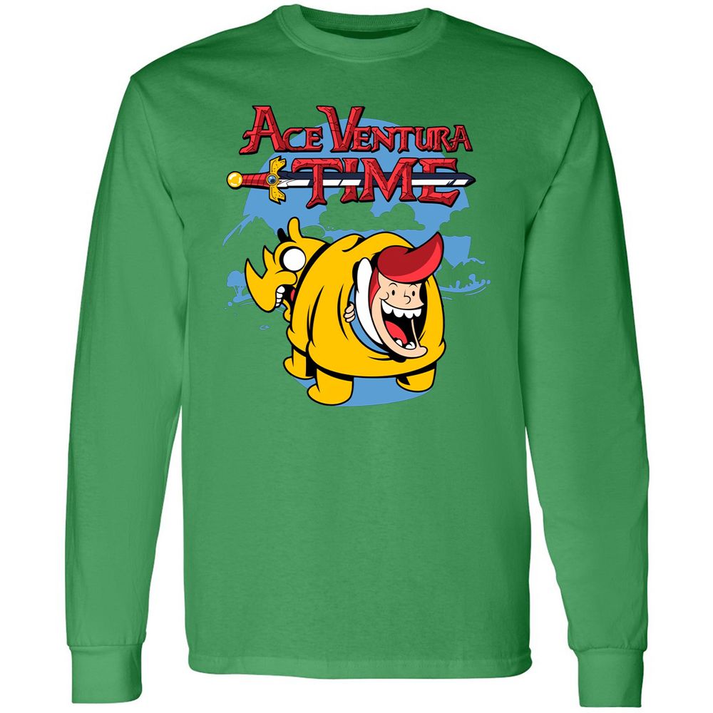 Long Sleeve T-Shirt - G9R6B53F - Irish Green - 10