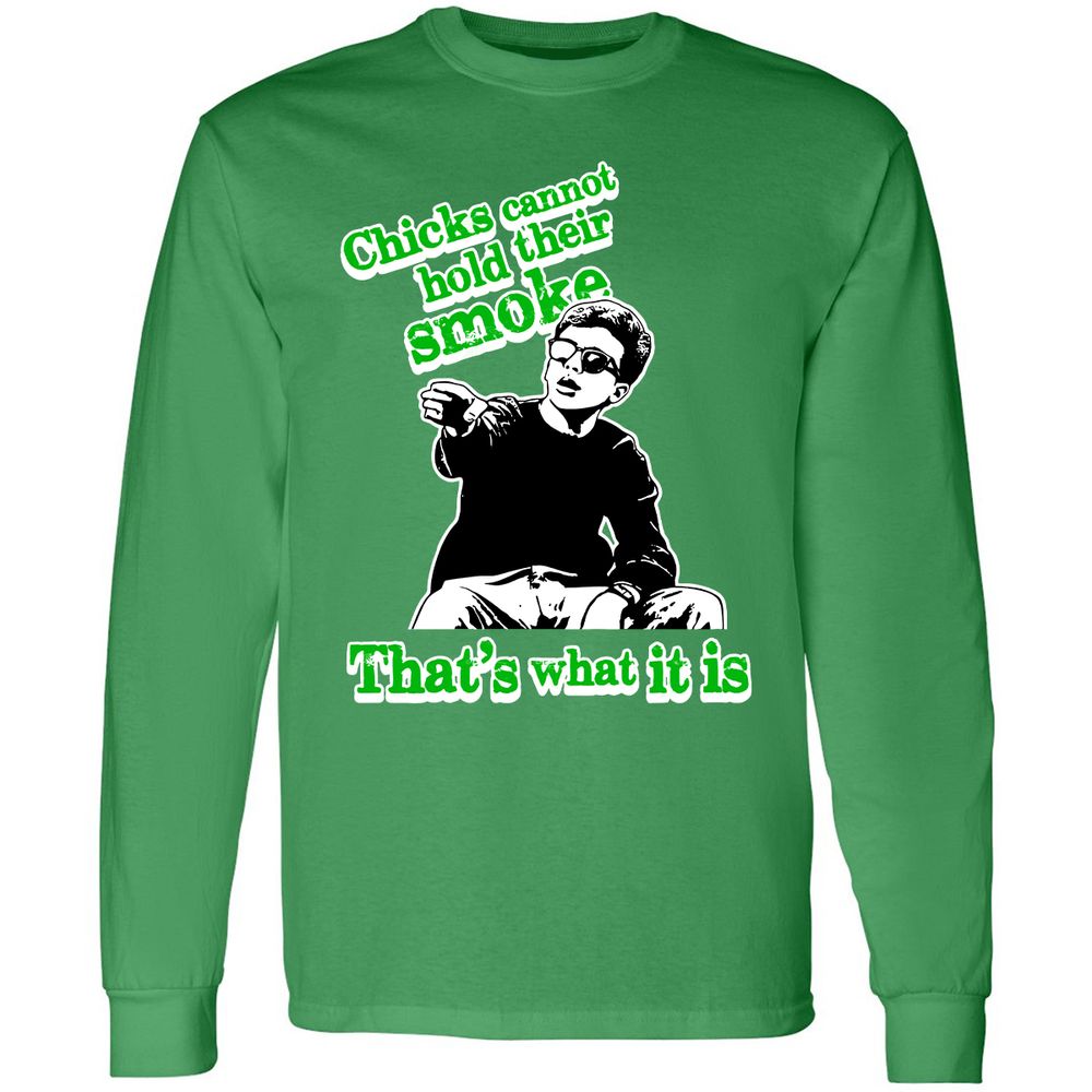 Long Sleeve T-Shirt - LLSBQ7RS - Irish Green - 10