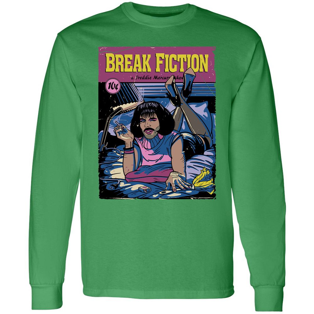 Long Sleeve T-Shirt - FARCC7UP - Irish Green - 10