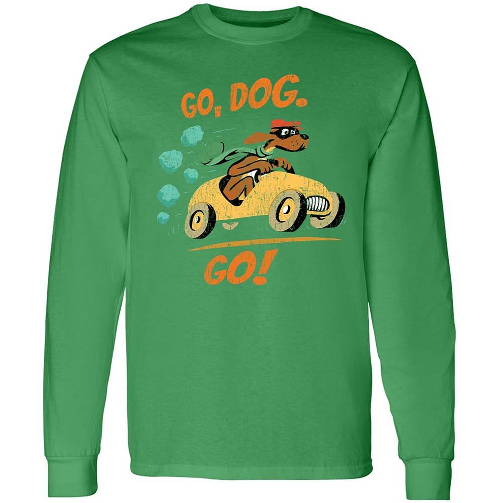 Long Sleeve T-Shirt - Y7CJBYHL - Irish Green - 10