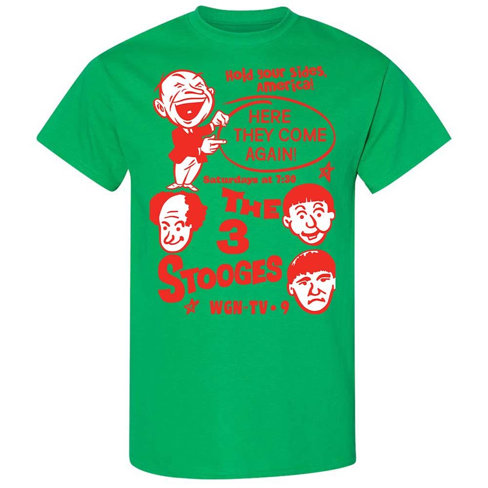 The 3 Stooges - Irish Green - 10