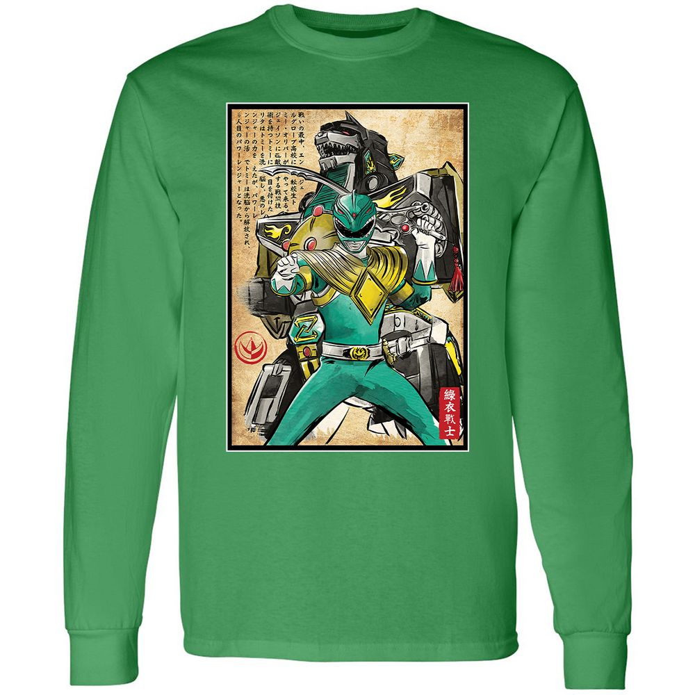 Long Sleeve T-Shirt - BMD52HB2 - Irish Green - 10