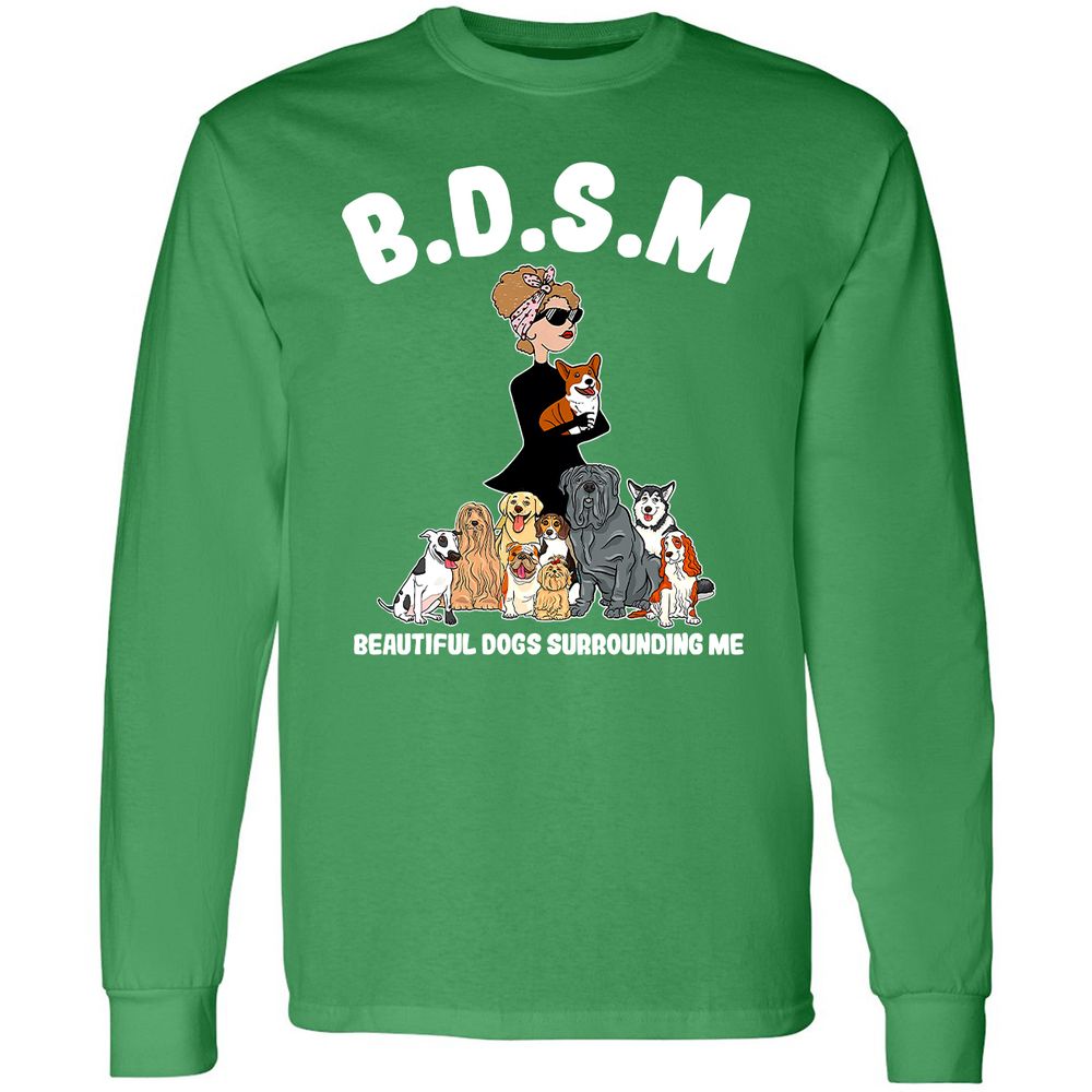 Long Sleeve T-Shirt - HCBXAN1U - Irish Green - 10