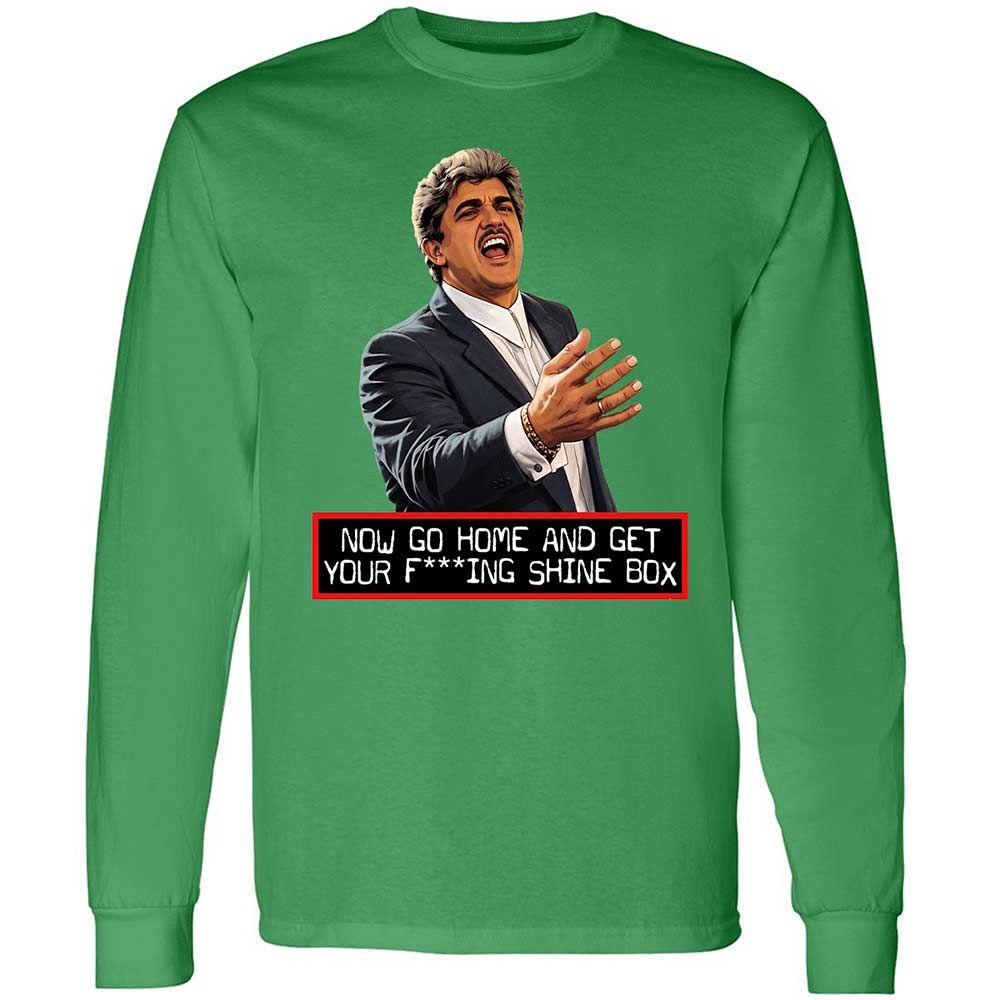 Long Sleeve T-Shirt - KBRVH6JL - Irish Green - 10