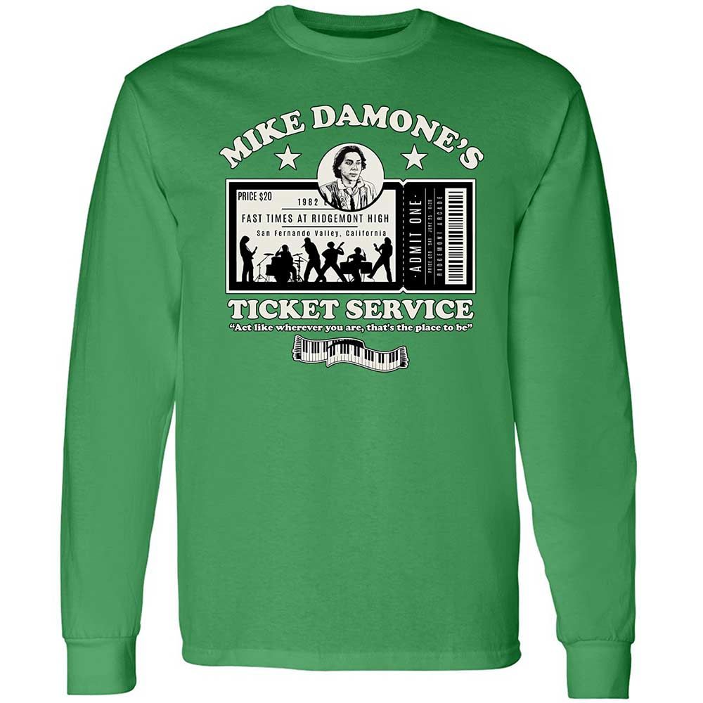 Damone's Ticket Service - Irish Green - 10