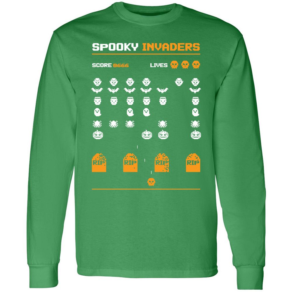 Long Sleeve T-Shirt - PR2ZZ3M7 - Irish Green - 10