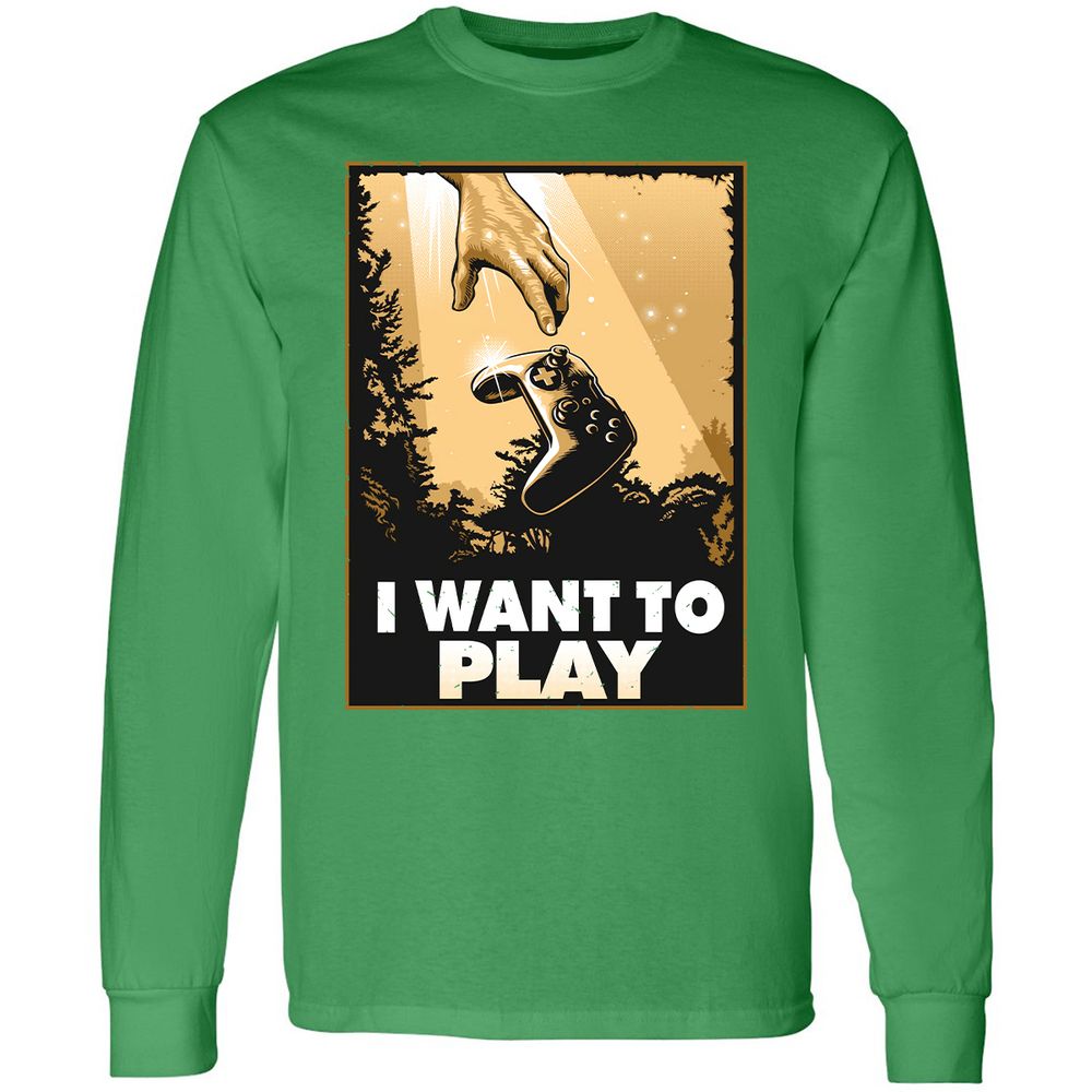 Long Sleeve T-Shirt - 3ETH3SHF - Irish Green - 10