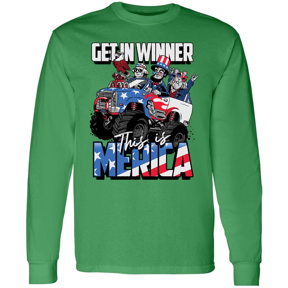 Long Sleeve T-Shirt - 1HUGY4HB - Irish Green - 10