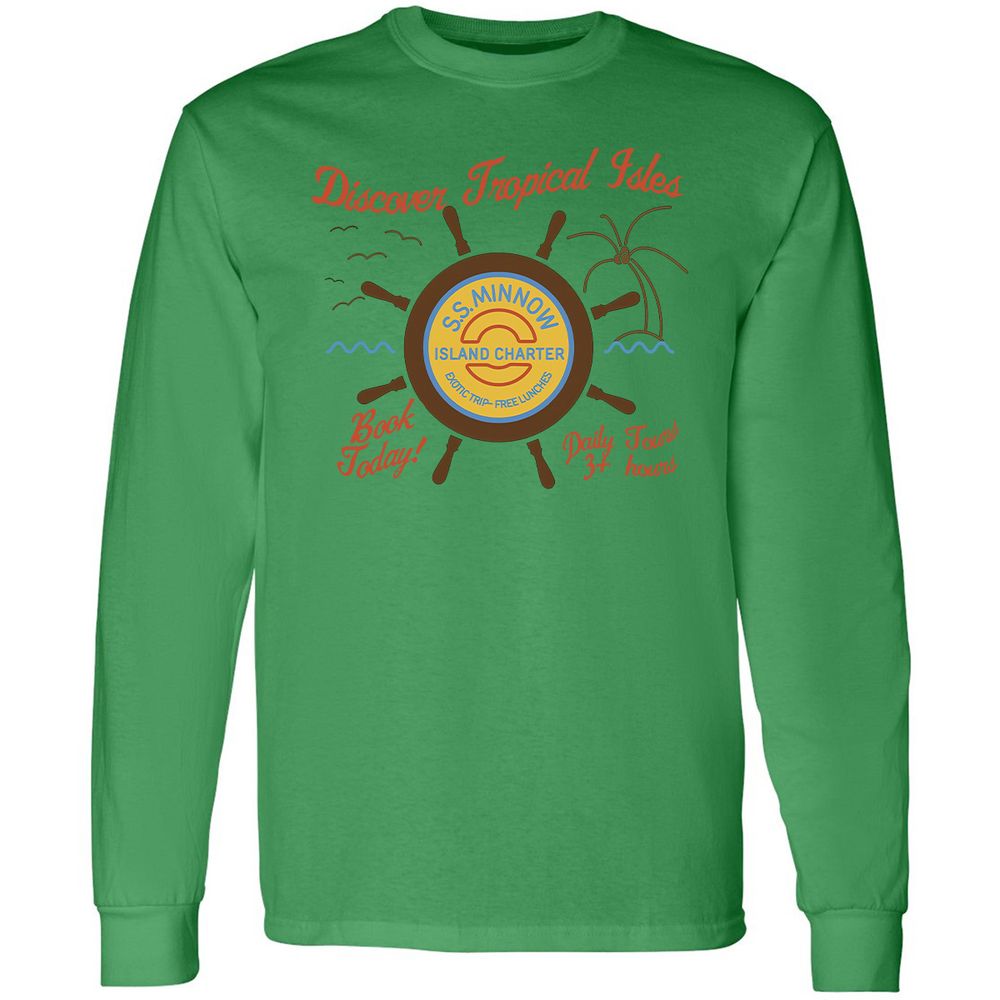 Long Sleeve T-Shirt - NQW8V4CK - Irish Green - 10