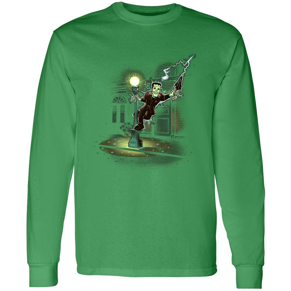 Long Sleeve T-Shirt - FVAWBRNF - Irish Green - 10
