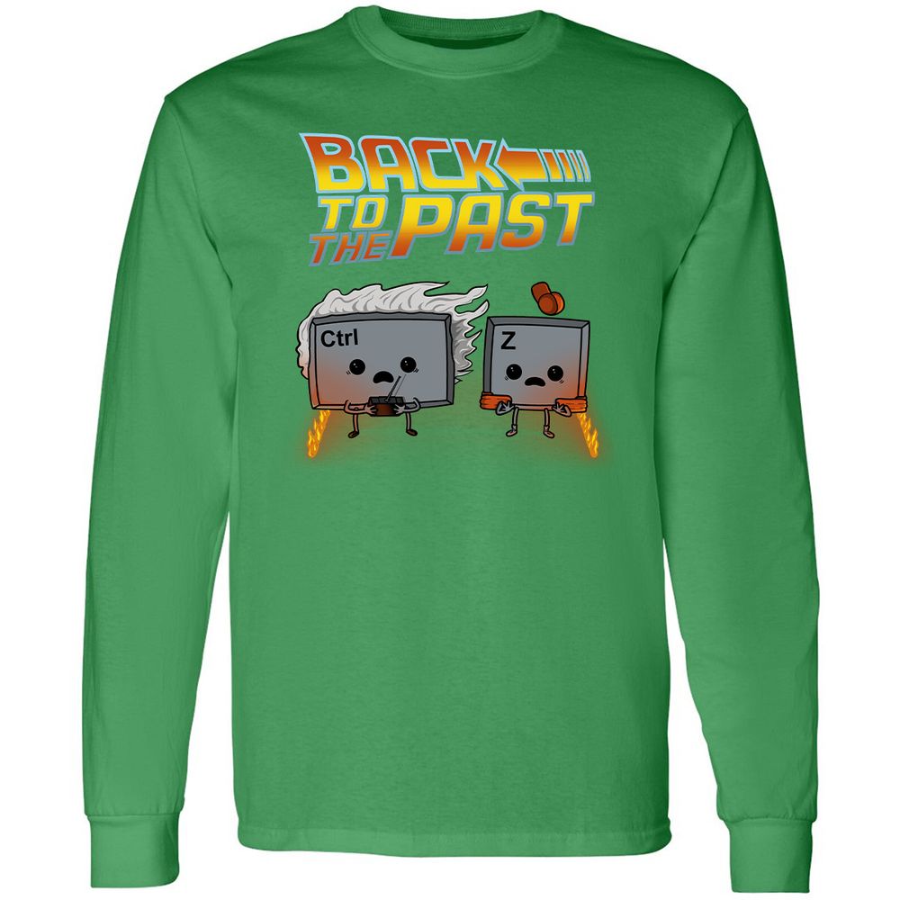 Long Sleeve T-Shirt - KKGVUZ6W - Irish Green - 10