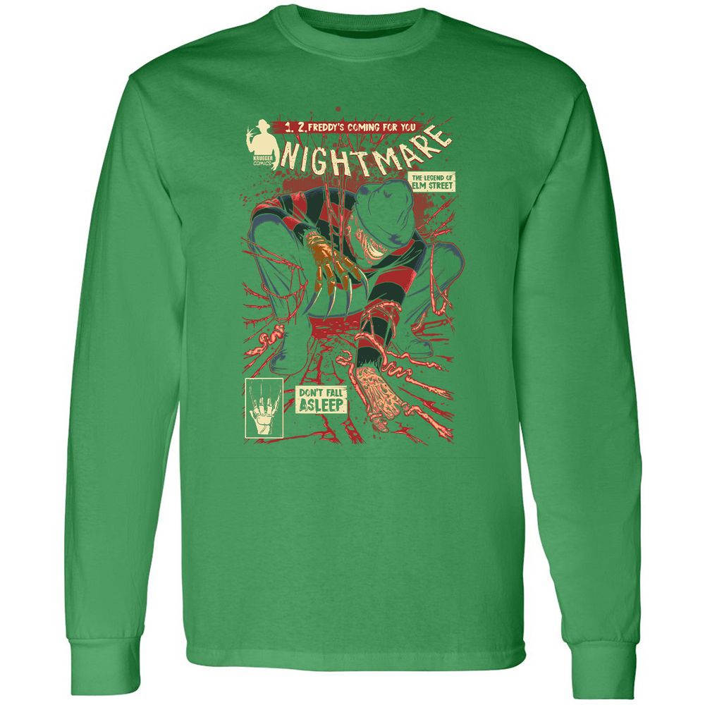 Long Sleeve T-Shirt - G1VGYH38 - Irish Green - 10