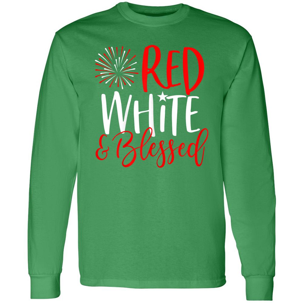 Long Sleeve T-Shirt - 7DW5P8FV - Irish Green - 10