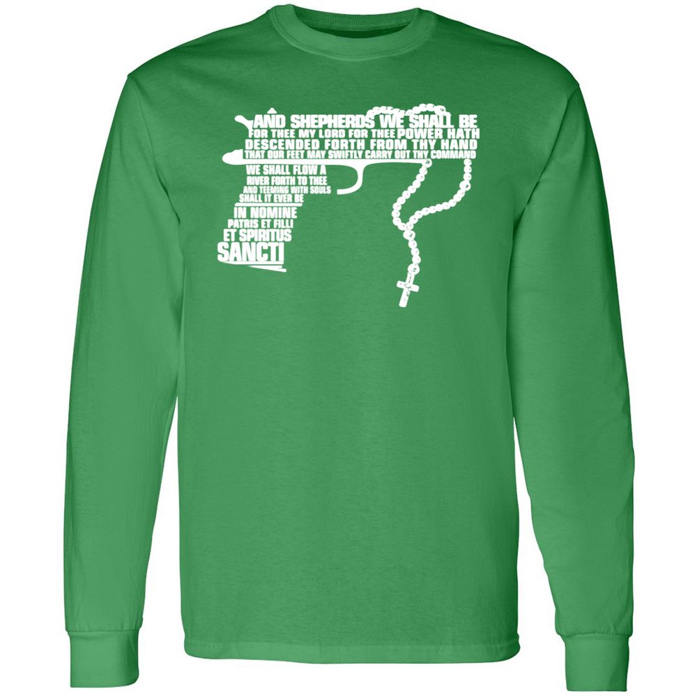 Long Sleeve T-Shirt - 4HYT3TVR - Irish Green - 10