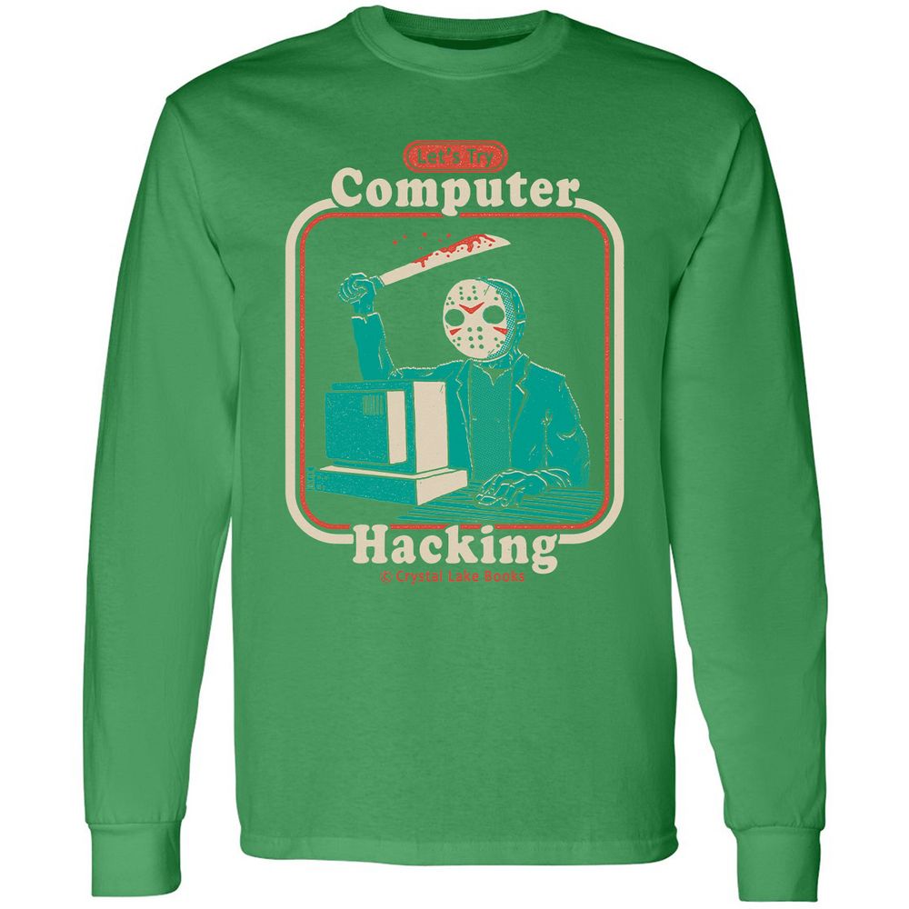 Long Sleeve T-Shirt - 2ZD9MV7H - Irish Green - 10