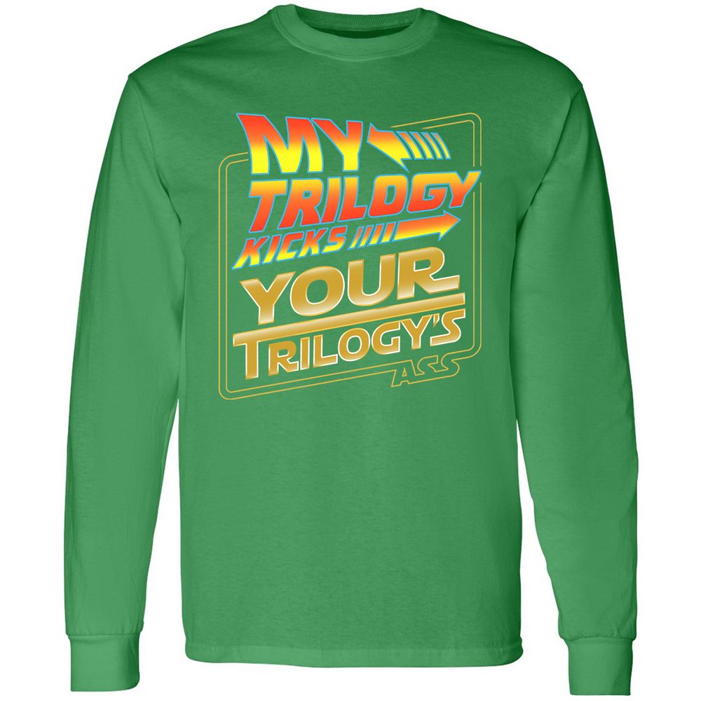 Long Sleeve T-Shirt - PEB8YLUH - Irish Green - 10