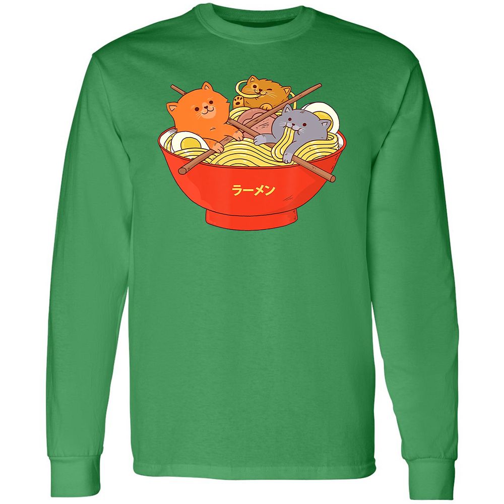 Long Sleeve T-Shirt - G89TFGZ7 - Irish Green - 10