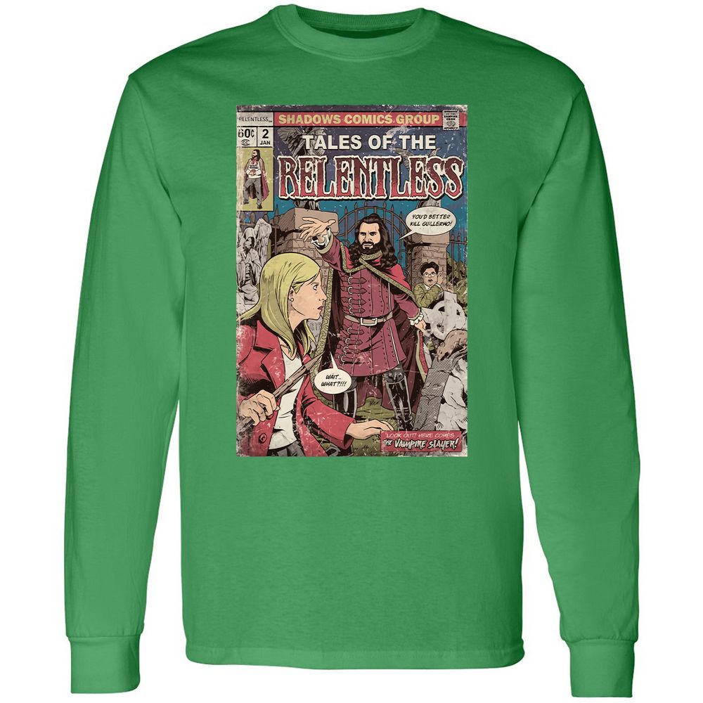 Long Sleeve T-Shirt - ALLQZLDL - Irish Green - 10