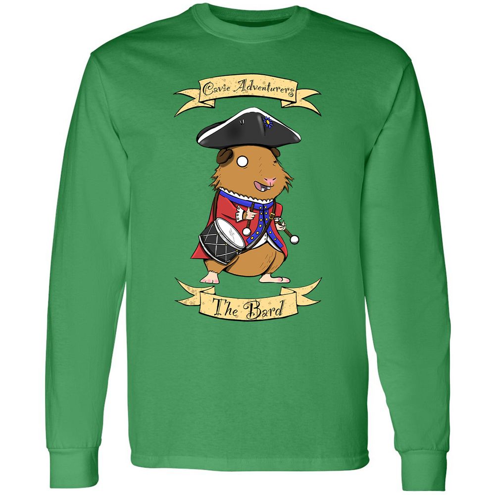 Long Sleeve T-Shirt - LNDR7RD2 - Irish Green - 10