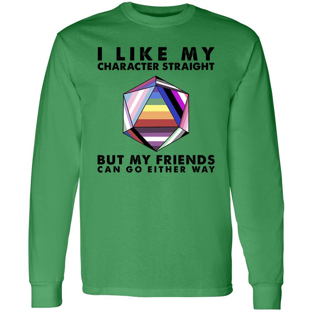 Long Sleeve T-Shirt - 8XSDHXGF - Irish Green - 10