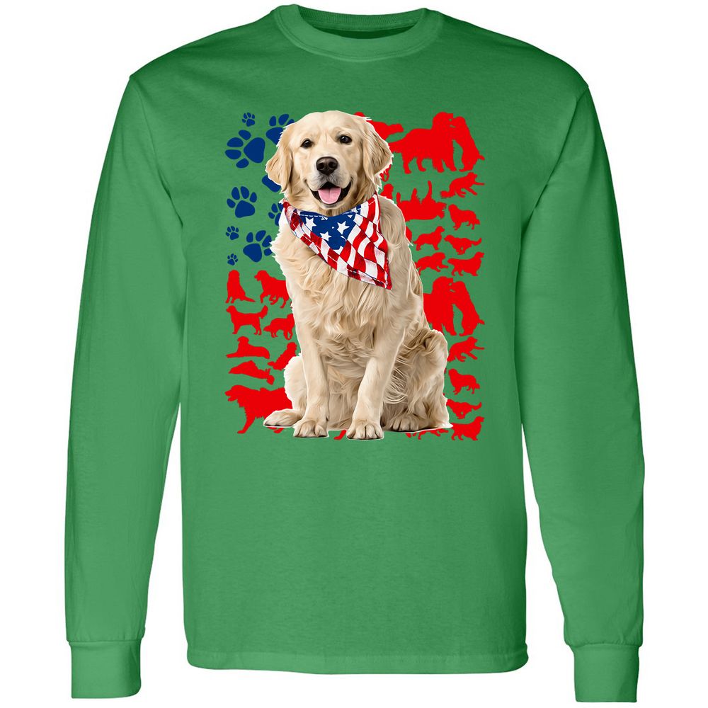 Long Sleeve T-Shirt - HTXGWX8B - Irish Green - 10