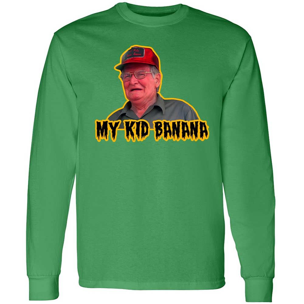 Long Sleeve T-Shirt - LPU2DUZ7 - Irish Green - 10