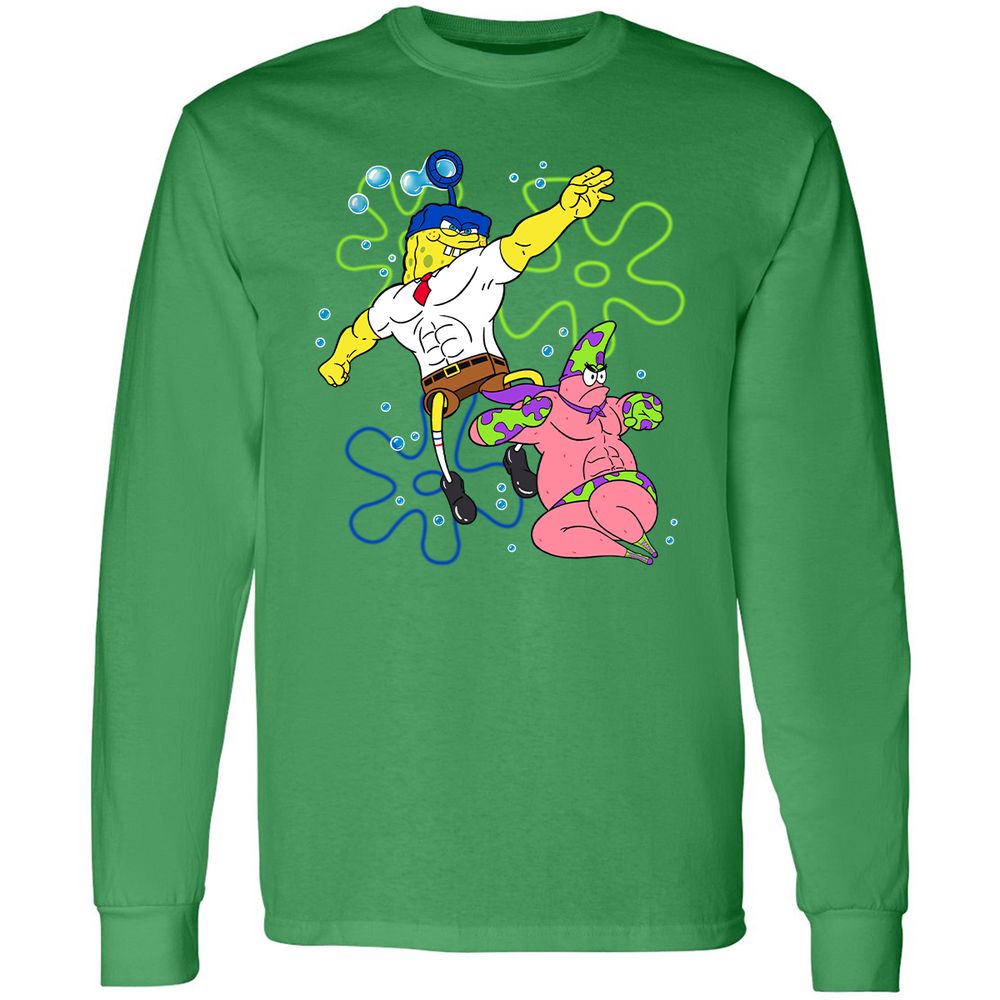 Long Sleeve T-Shirt - FC7BVJ1Q - Irish Green - 10