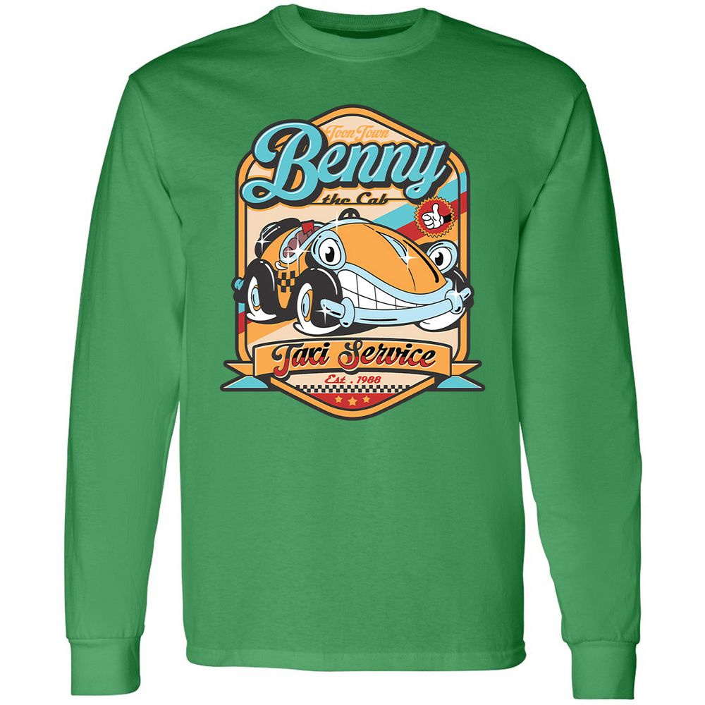 Long Sleeve T-Shirt - HFN53RQ8 - Irish Green - 10