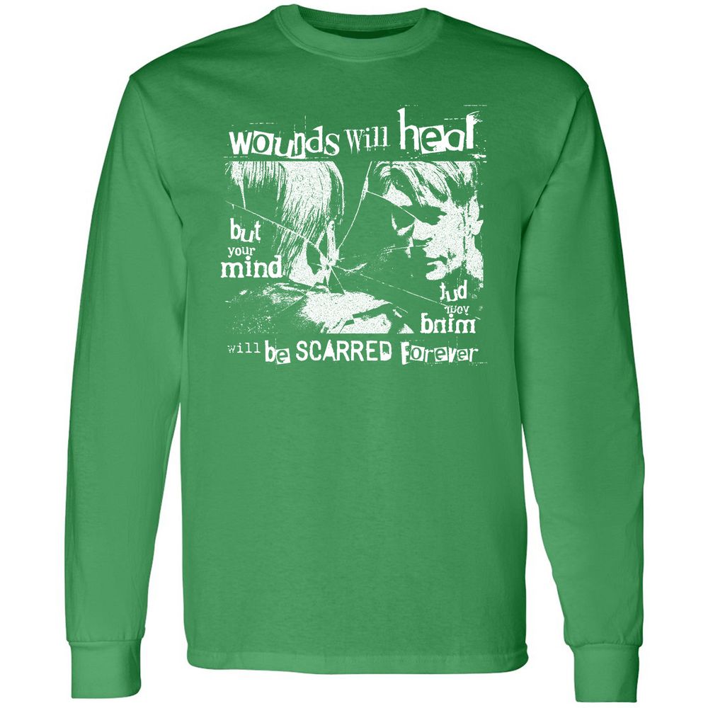 Long Sleeve T-Shirt - JRG5ZDXK - Irish Green - 10