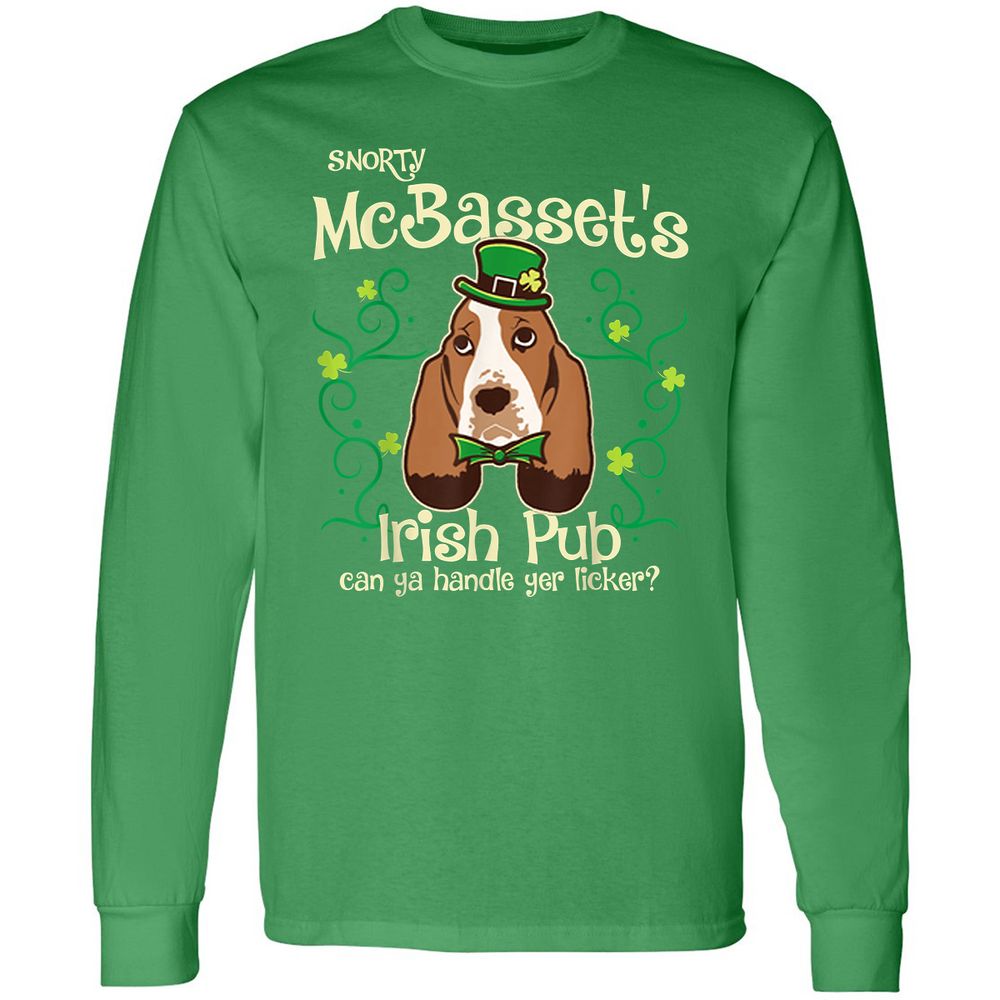 Long Sleeve T-Shirt - 7QDVRSXV - Irish Green - 10