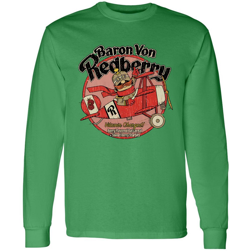 Long Sleeve T-Shirt - KMTGW4X8 - Irish Green - 10