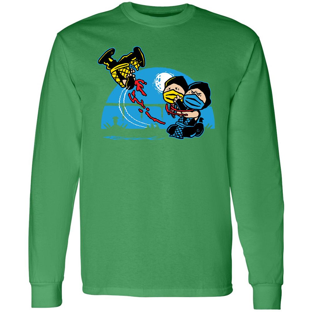 Long Sleeve T-Shirt - J8LB5AKL - Irish Green - 10