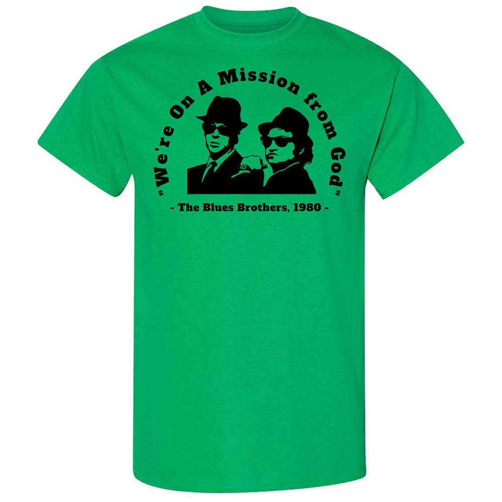 We're on a Mission from God - Irish Green - 10