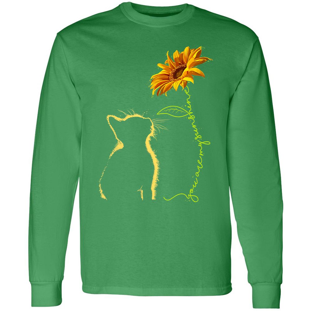 Long Sleeve T-Shirt - Q29ZRF7G - Irish Green - 10