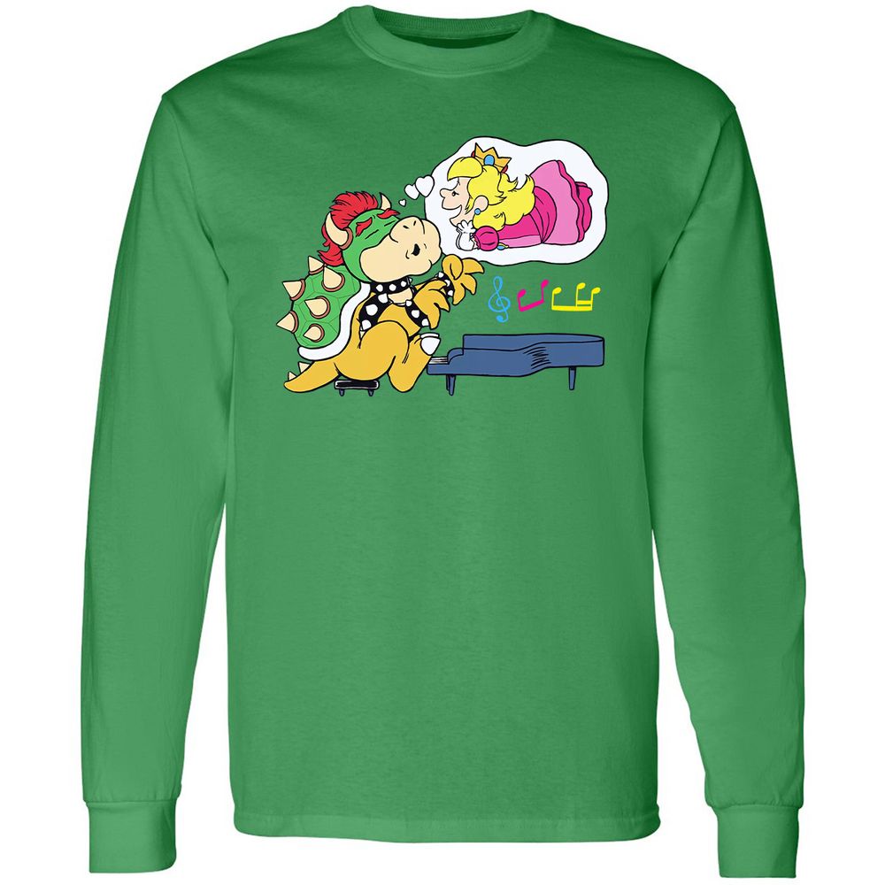 Long Sleeve T-Shirt - 69NUM8MK - Irish Green - 10