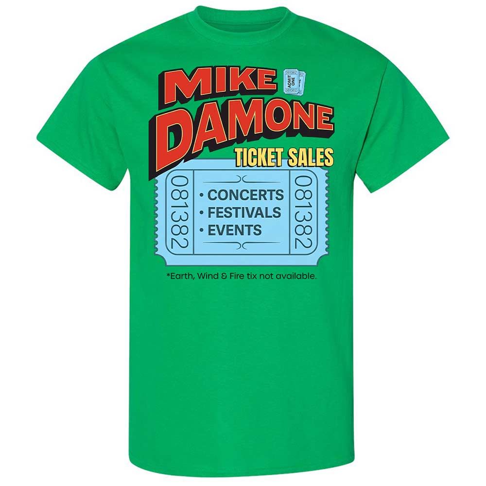 Damone Ticket Sales - Irish Green - 10