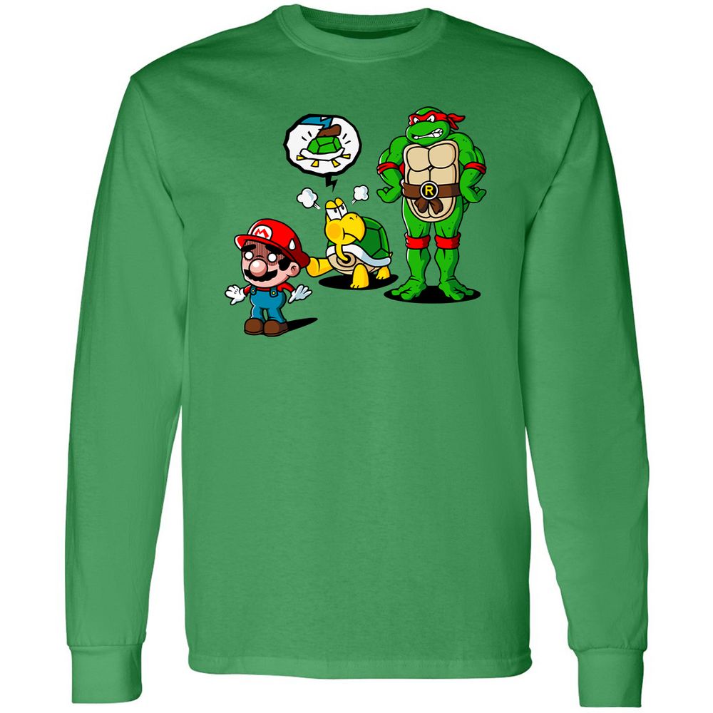 Long Sleeve T-Shirt - MERAEW3Y - Irish Green - 10