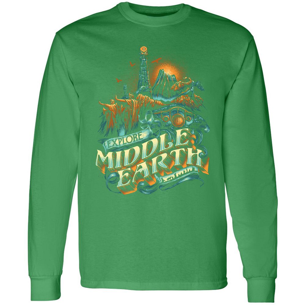 Long Sleeve T-Shirt - ZSKSQHEZ - Irish Green - 10