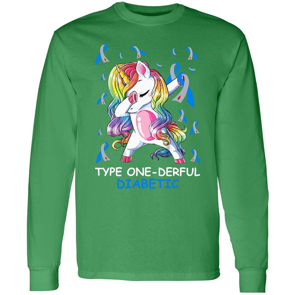 Long Sleeve T-Shirt - 61HHCST7 - Irish Green - 10