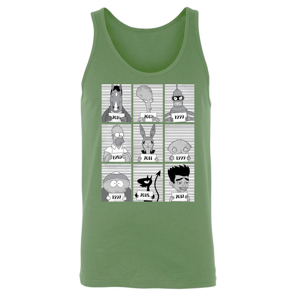 Unisex Jersey Tank - S9EK3C9M - Leaf - 10