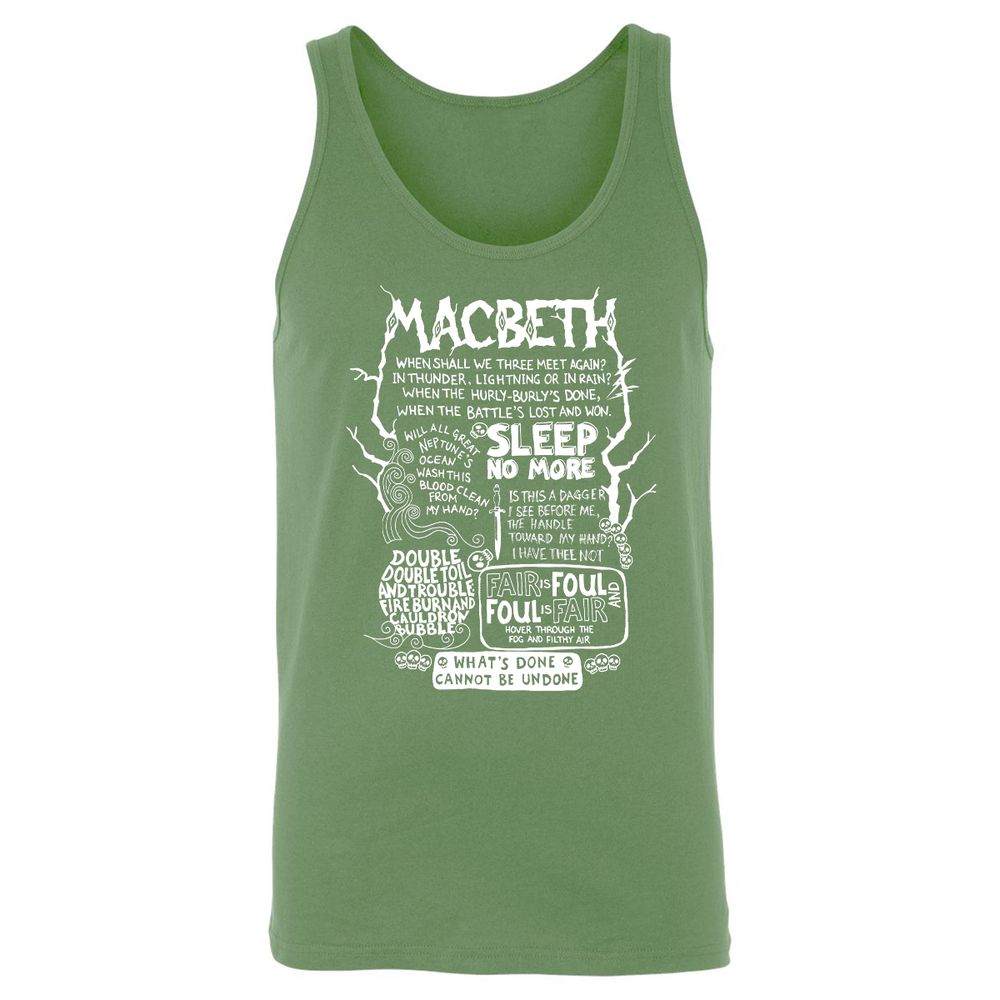 Unisex Jersey Tank - RADNU5DH - Leaf - 10