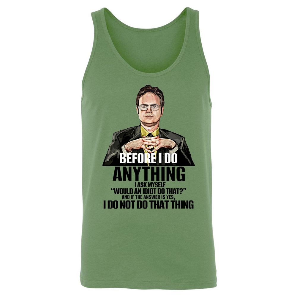 Unisex Jersey Tank - WRJ72FJB - Leaf - 10