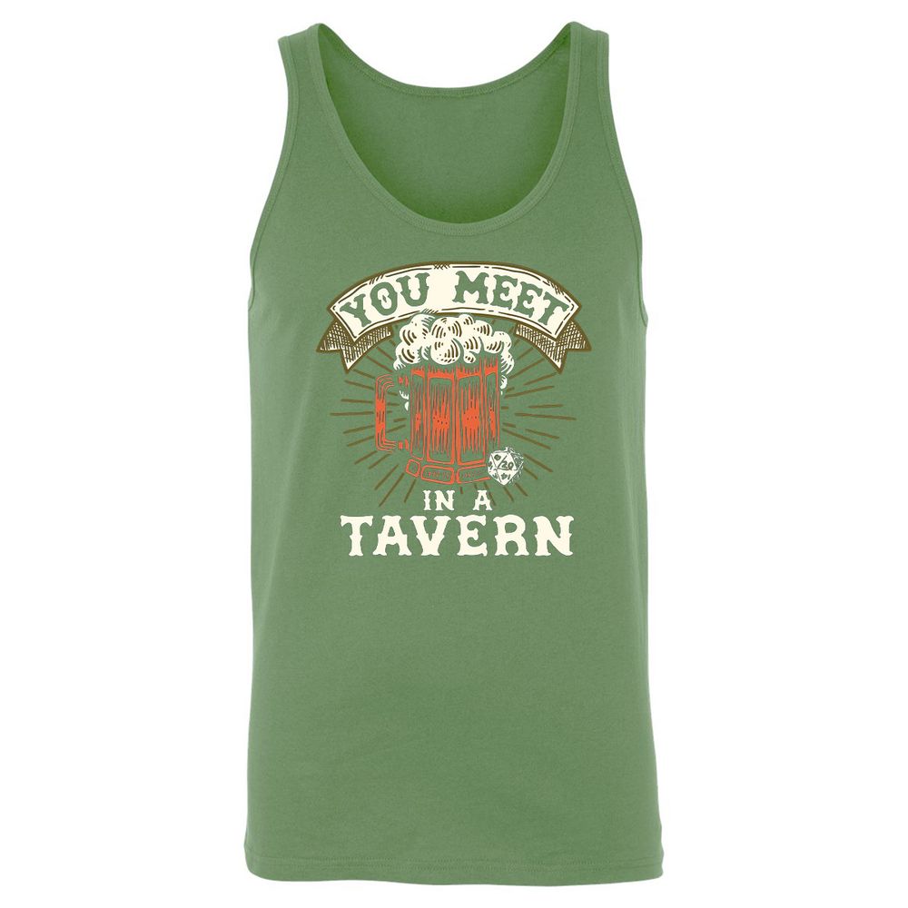 Unisex Jersey Tank - 383DFVEP - Leaf - 10