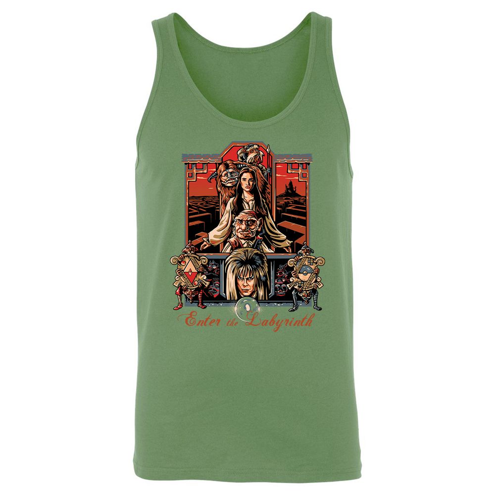 Unisex Jersey Tank - K1JZ4HGF - Leaf - 10