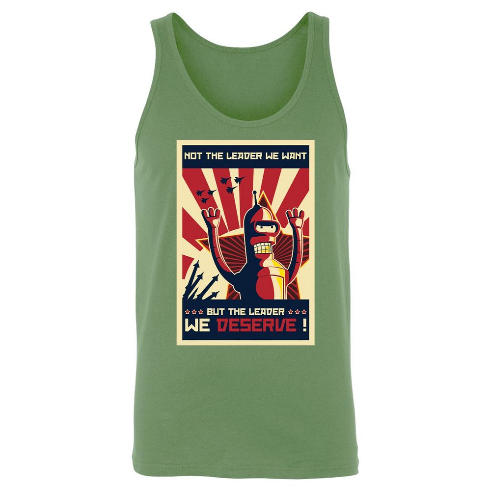 Unisex Jersey Tank - 7F27HNVB - Leaf - 10