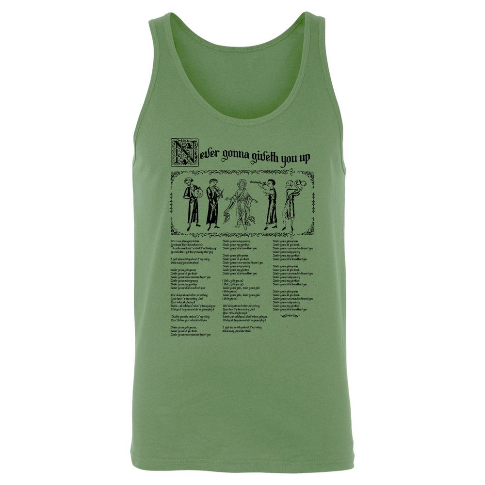 Unisex Jersey Tank - ZPRKQQX5 - Leaf - 10