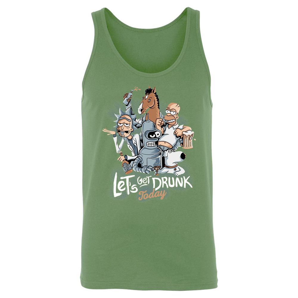 Unisex Jersey Tank - E649C72H - Leaf - 10