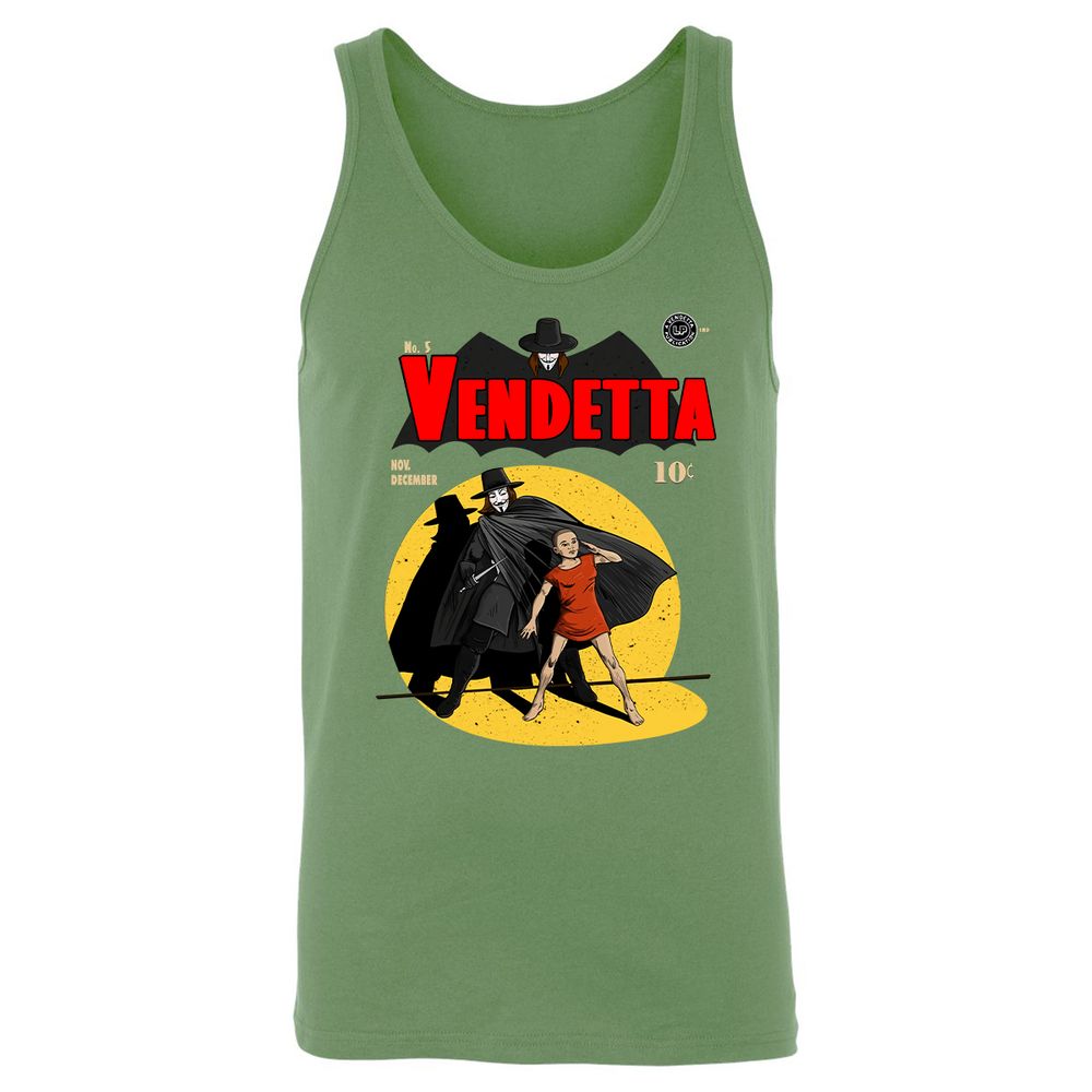 Unisex Jersey Tank - NAVY3HED - Leaf - 10