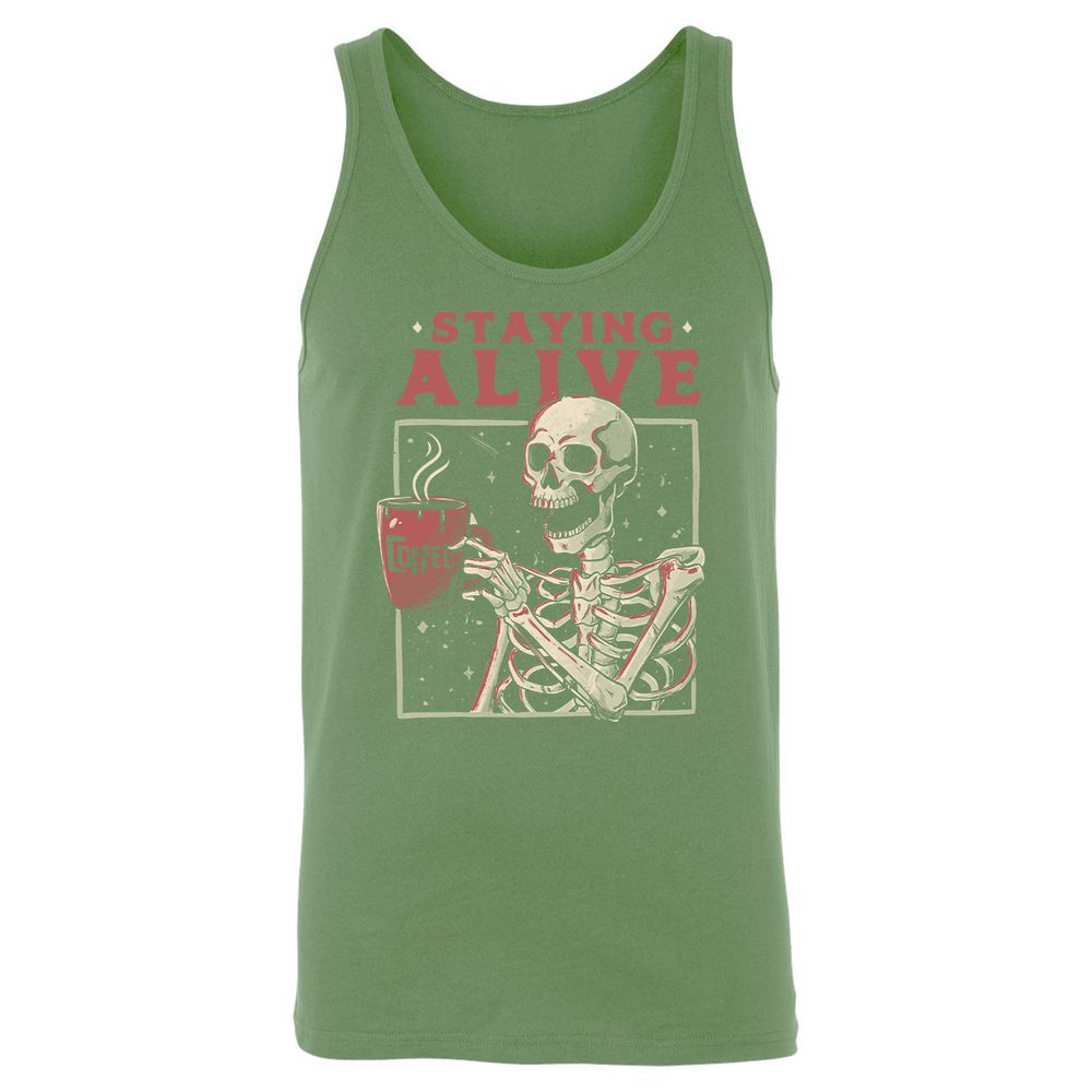 Unisex Jersey Tank - 6GQYN66S - Leaf - 10